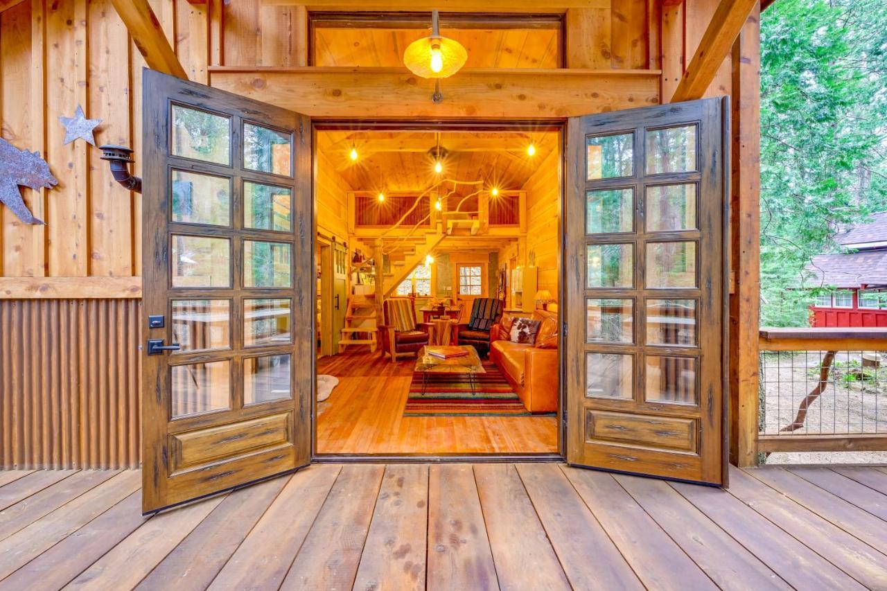 Enchanting Creekside Cabin Near Kings Canyon Park! Badger ภายนอก รูปภาพ