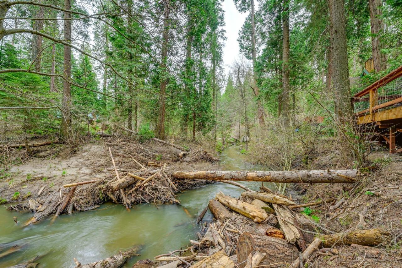 Enchanting Creekside Cabin Near Kings Canyon Park! Badger ภายนอก รูปภาพ